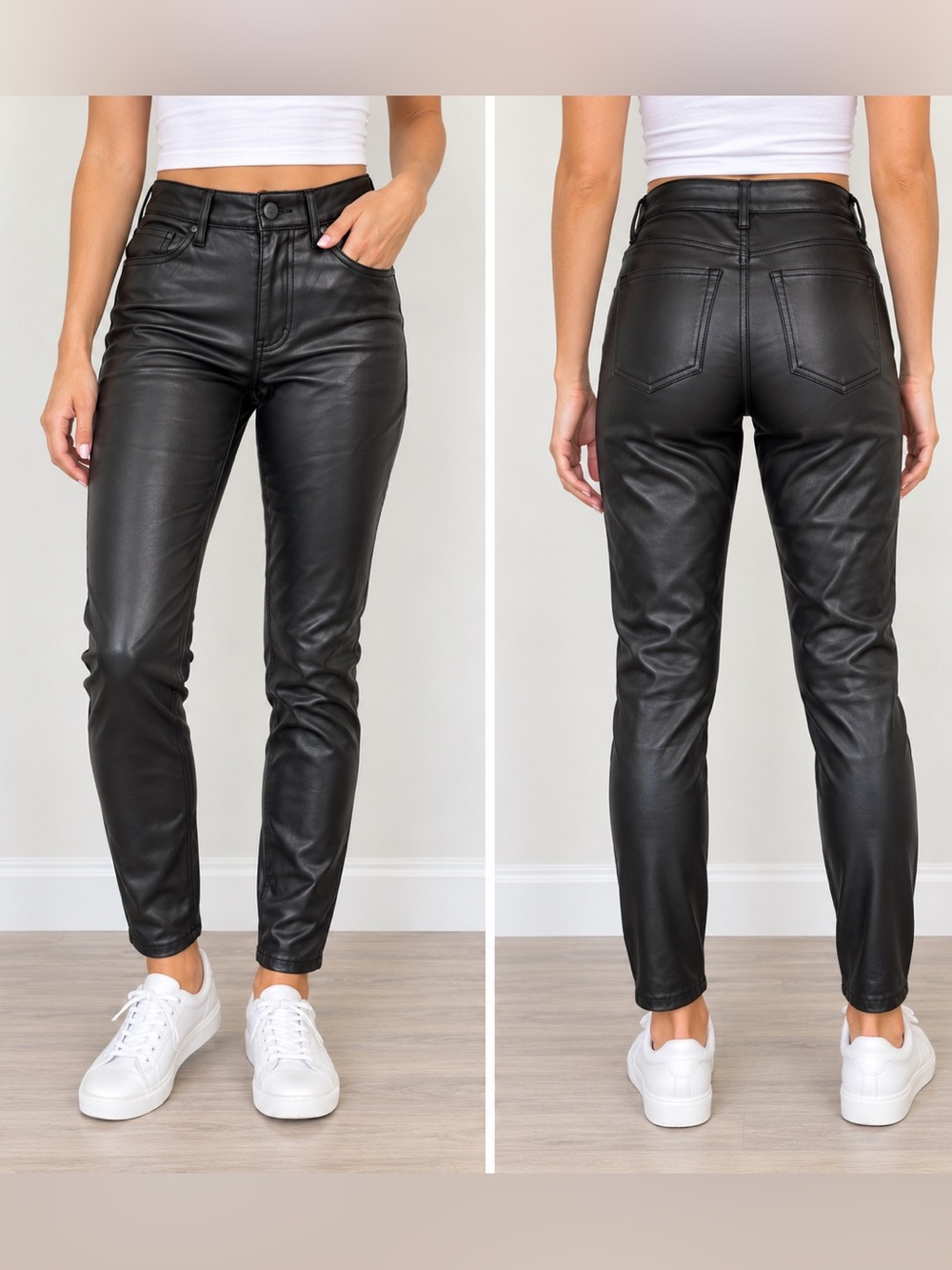 Black Skinny High Rise Pant